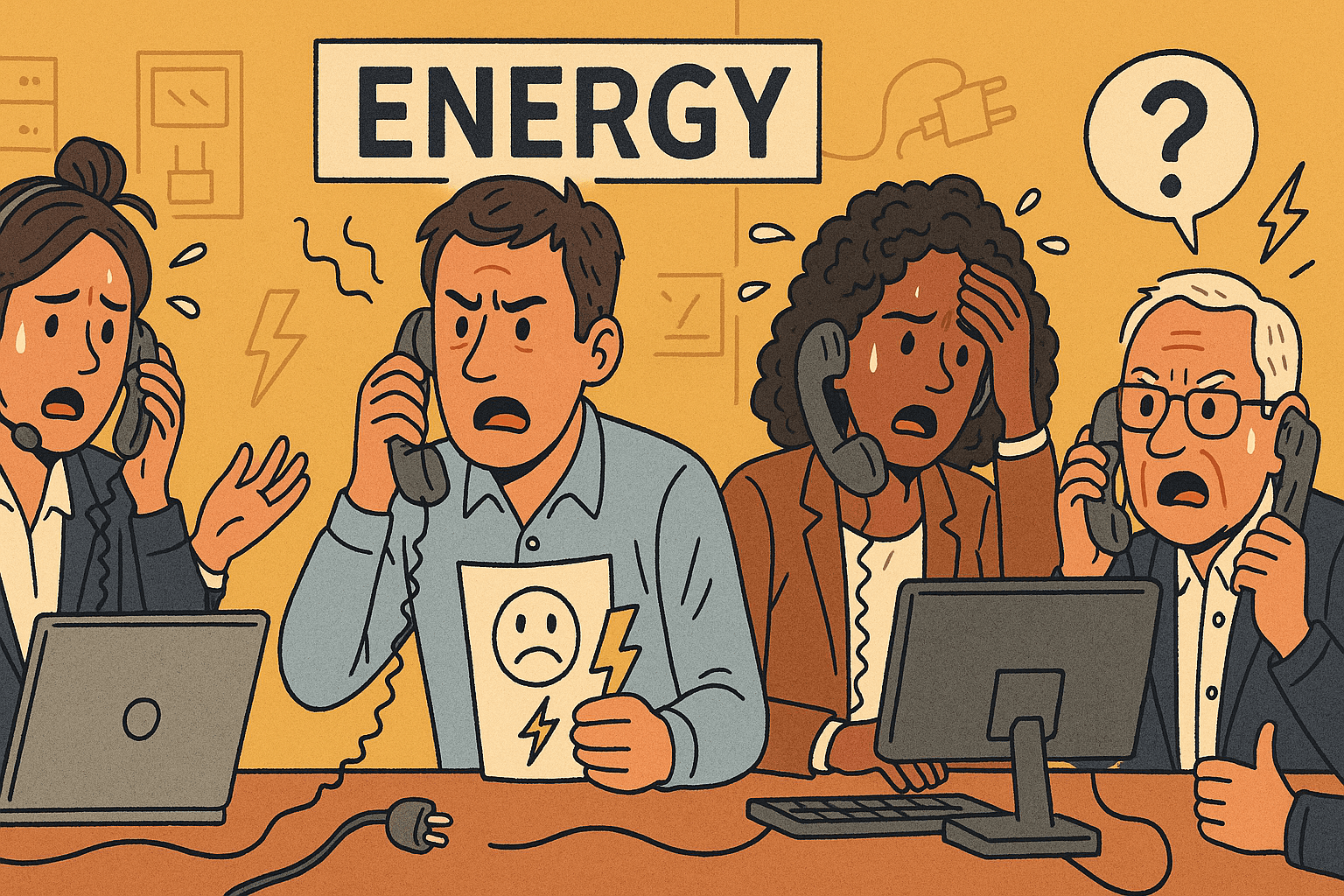 Why Have Customer Service Levels in UK Energy Suppliers Struggled?