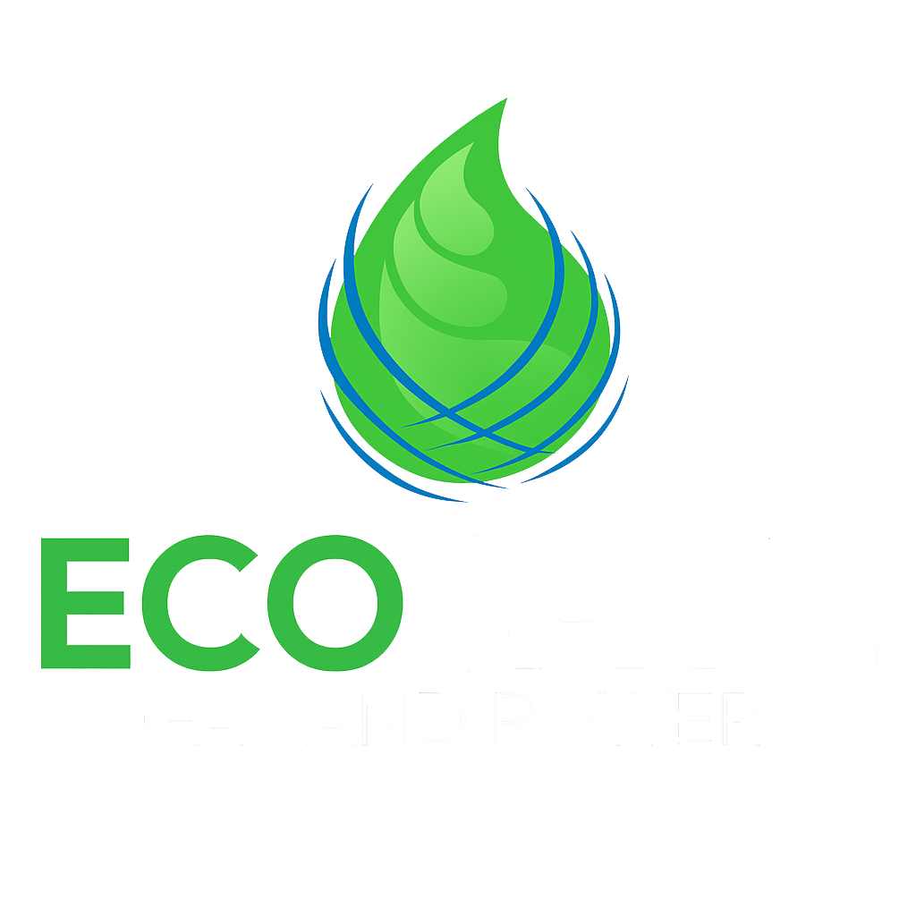 Ecosave Gas and Power logo.